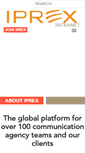Mobile Screenshot of iprex.com