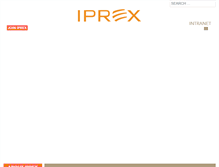 Tablet Screenshot of iprex.com